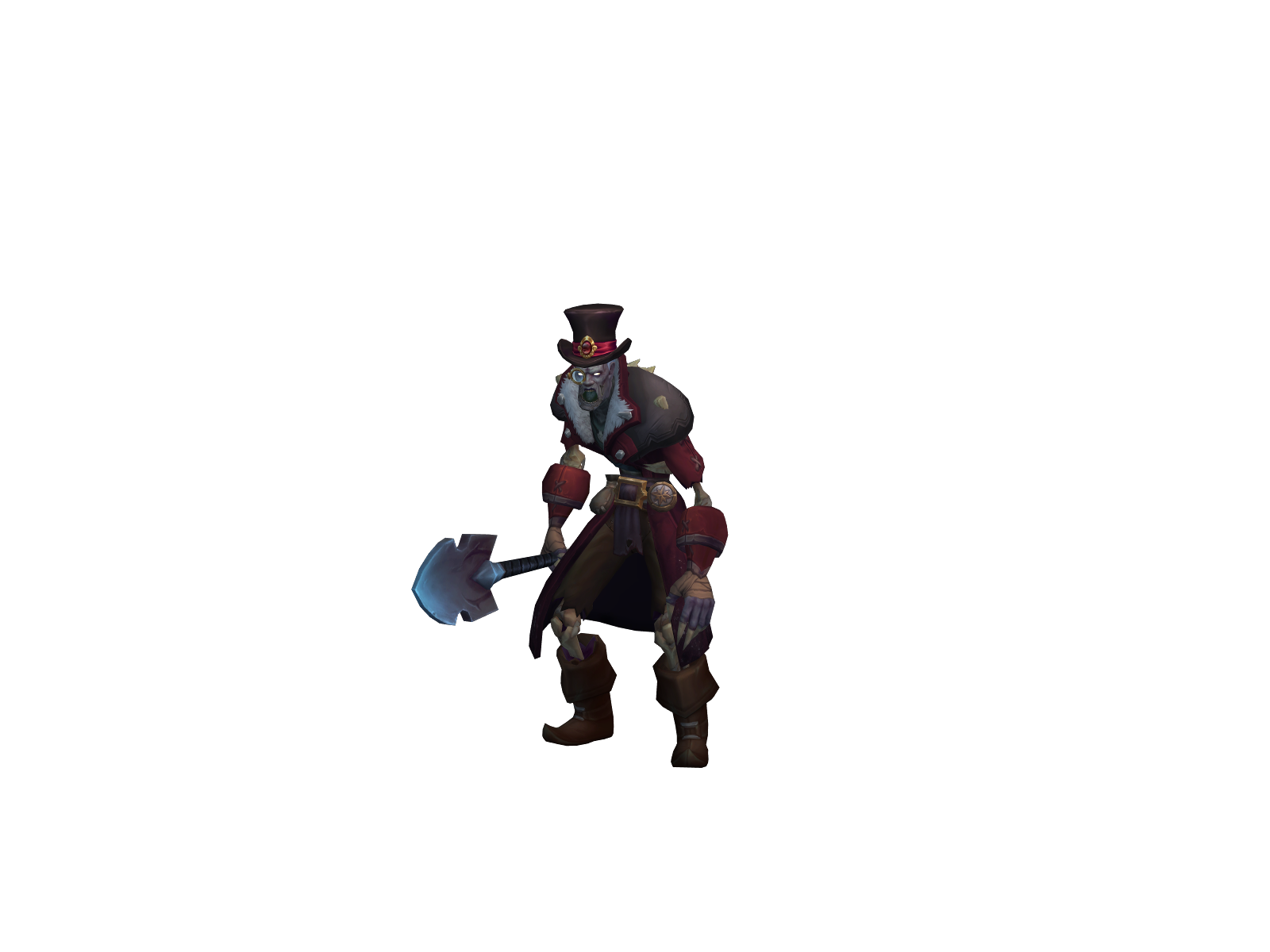 Mælgos 3D character render