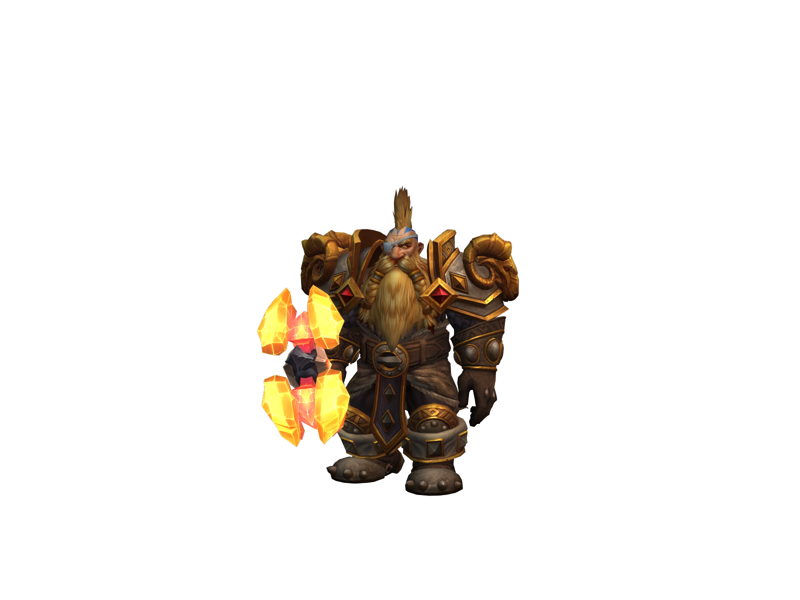 Palancón 3D character render