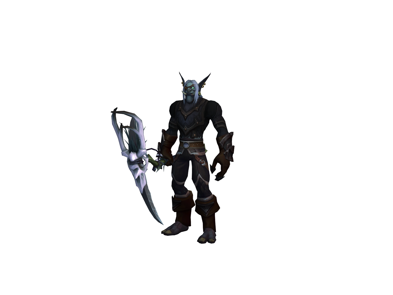 Tolkîî 3D character render