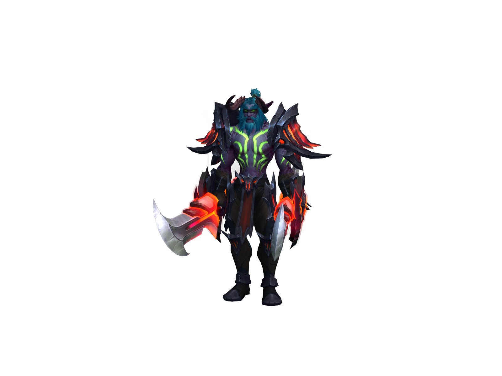 Zaquensidope 3D character render