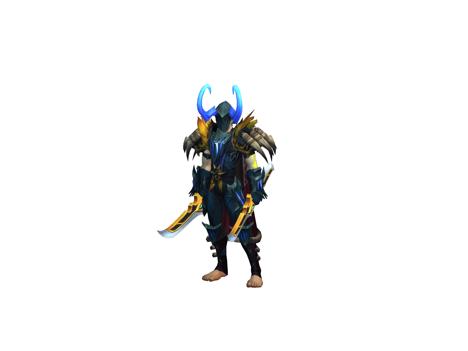 Yoriichhi 3D character render
