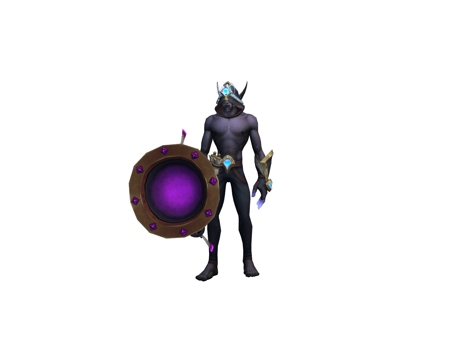 Raphanus 3D character render