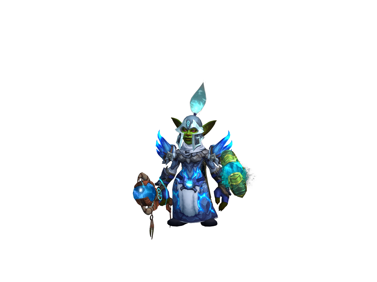 Thundercharo 3D character render