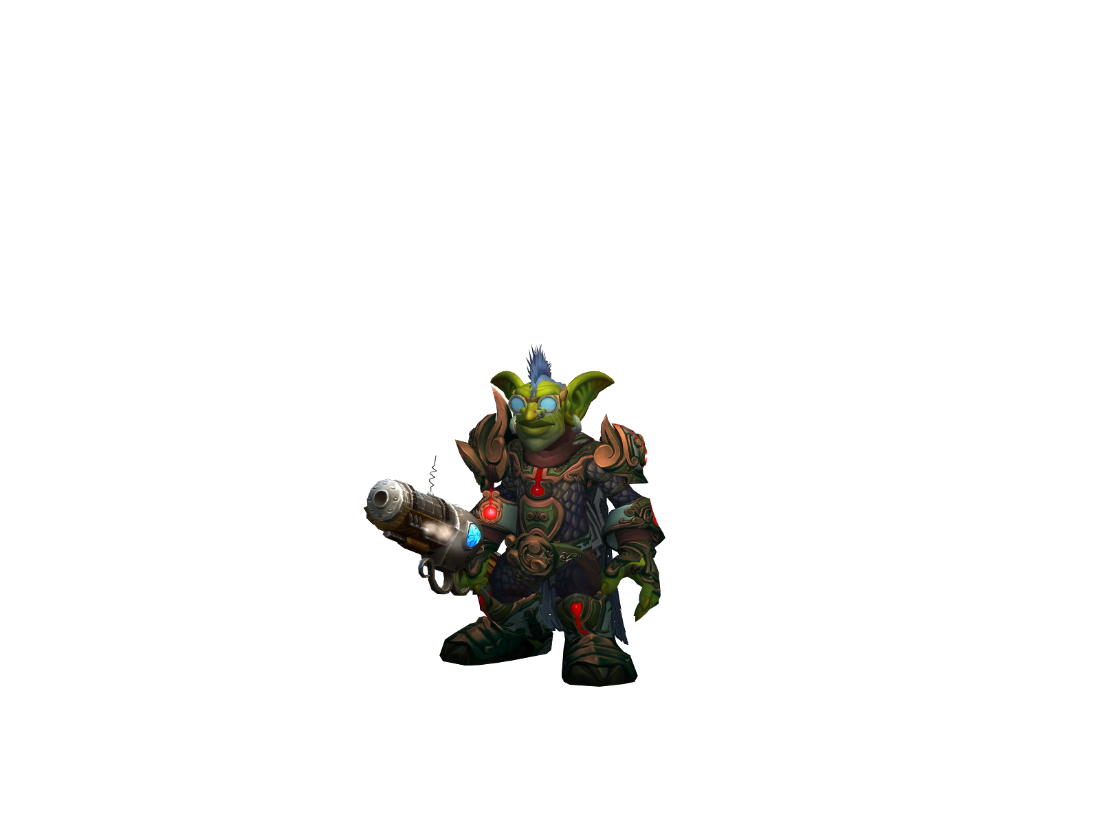 Bludelito 3D character render