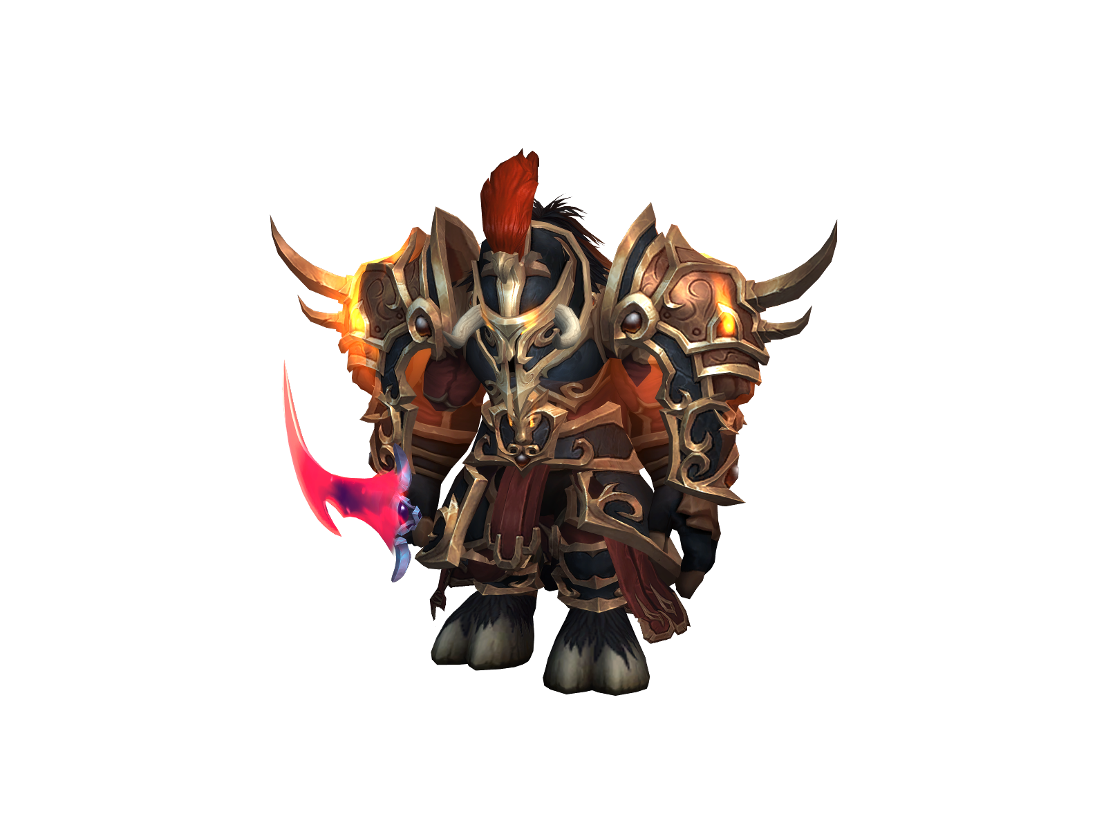 Ikzael 3D character render