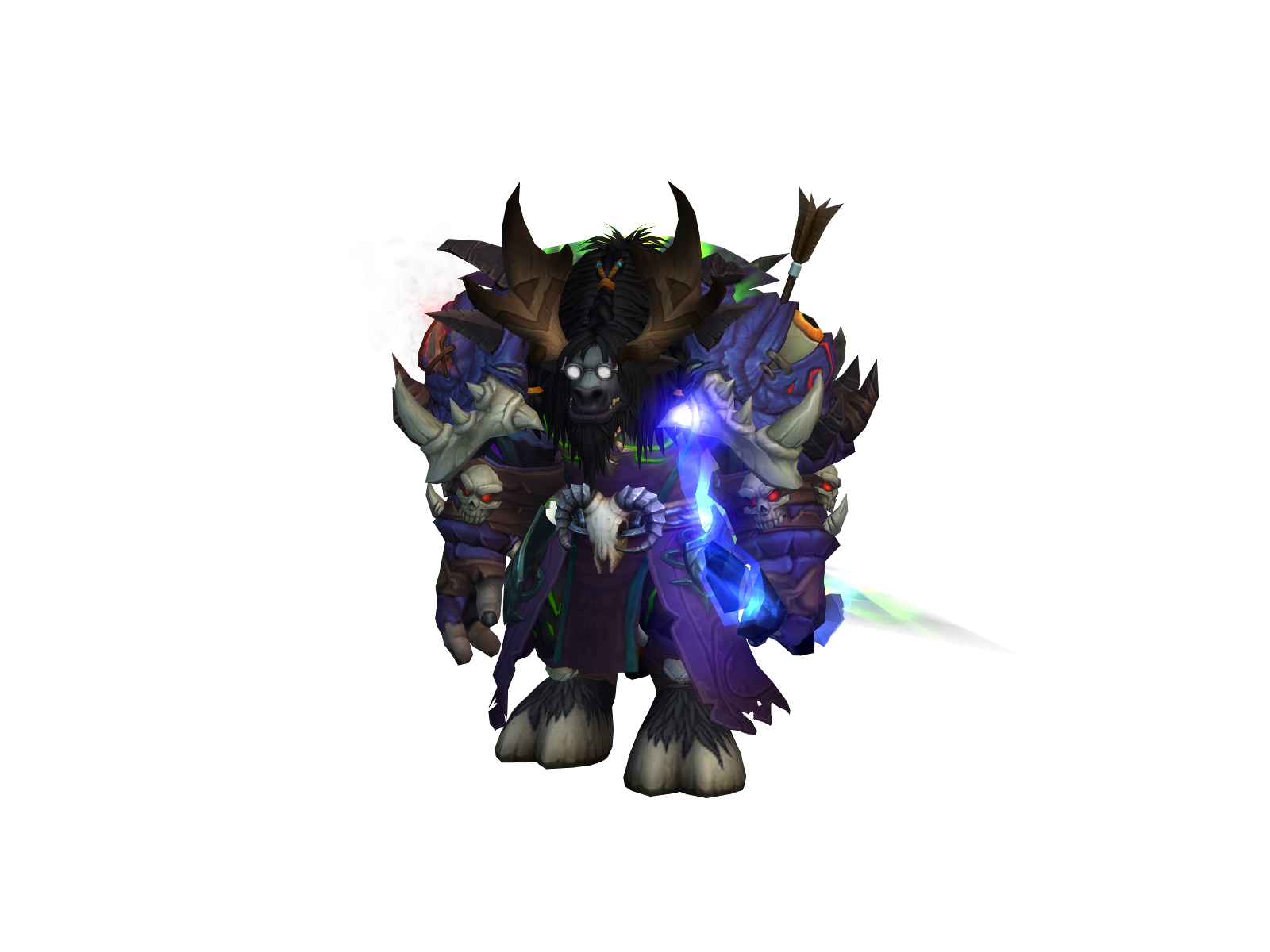 Batmetal 3D character render