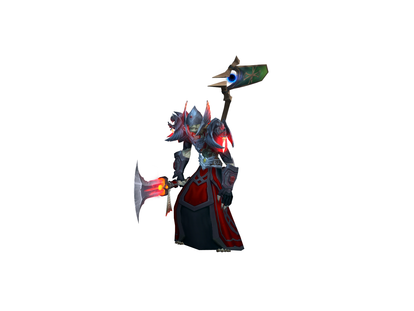 Nosgoroth 3D character render