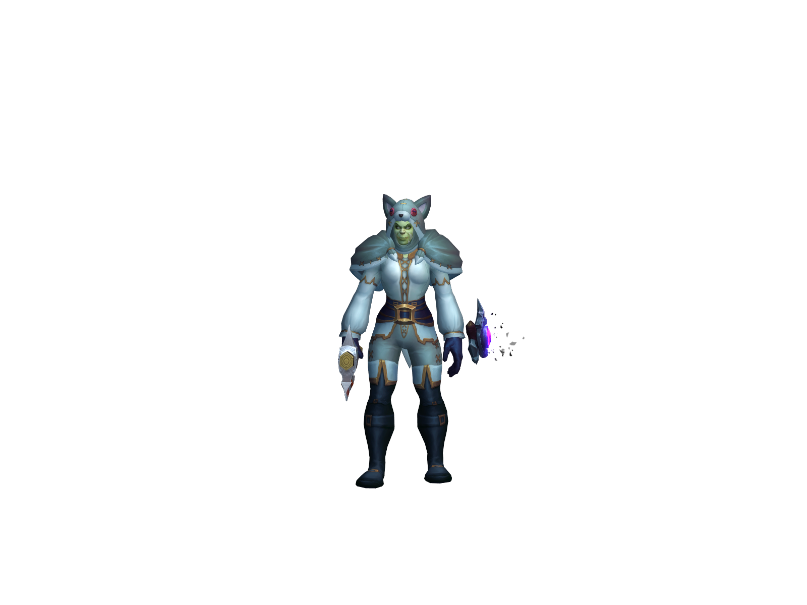 Shamaringa 3D character render