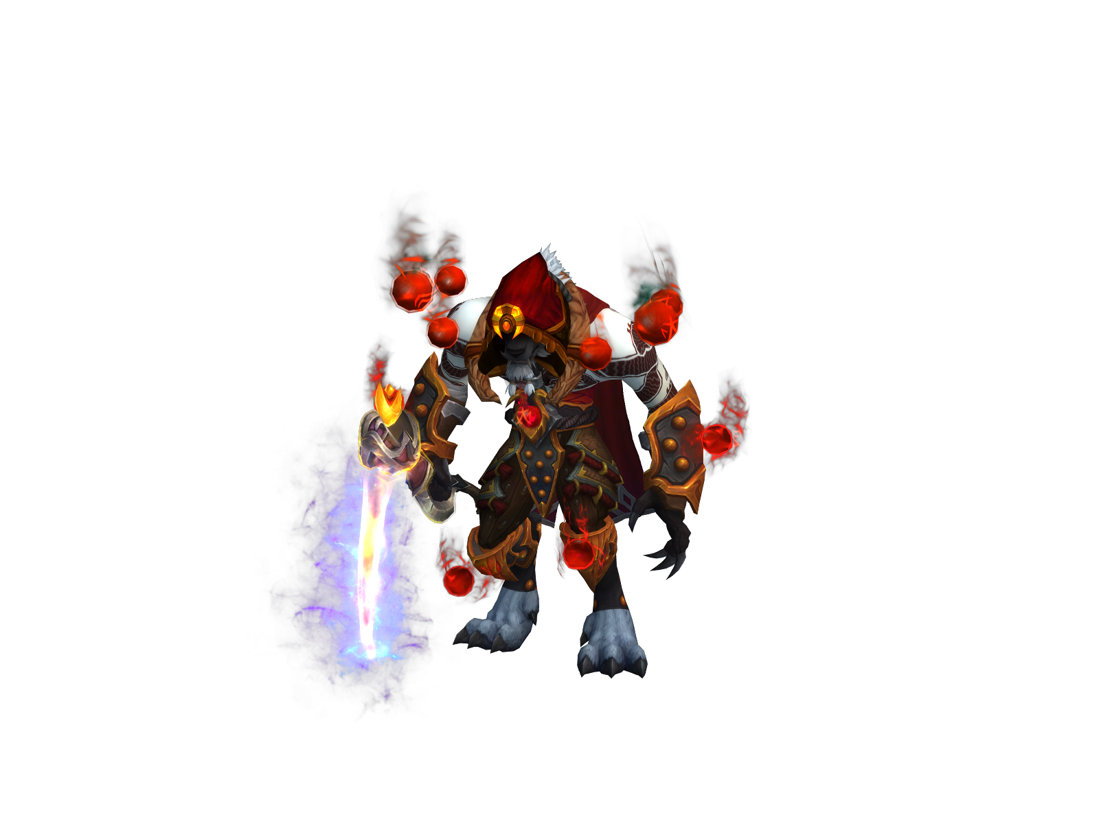 Gonderr 3D character render