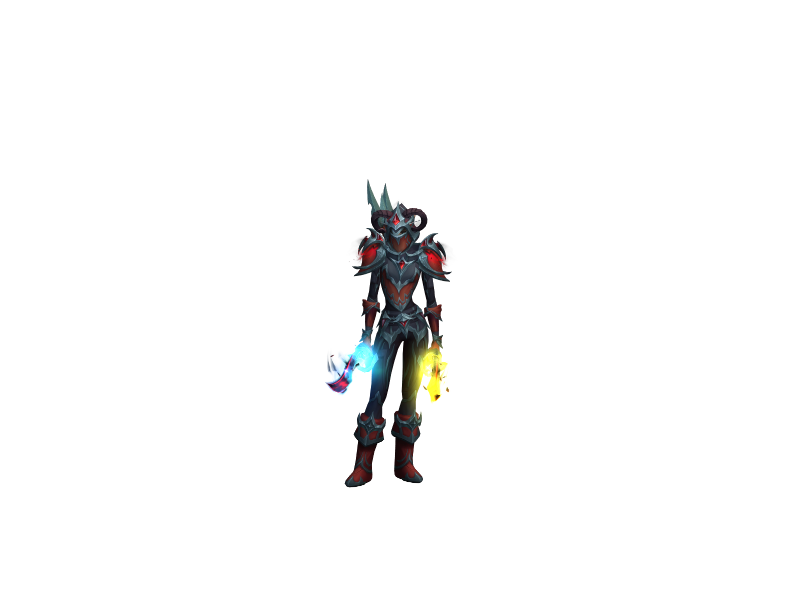Denku 3D character render