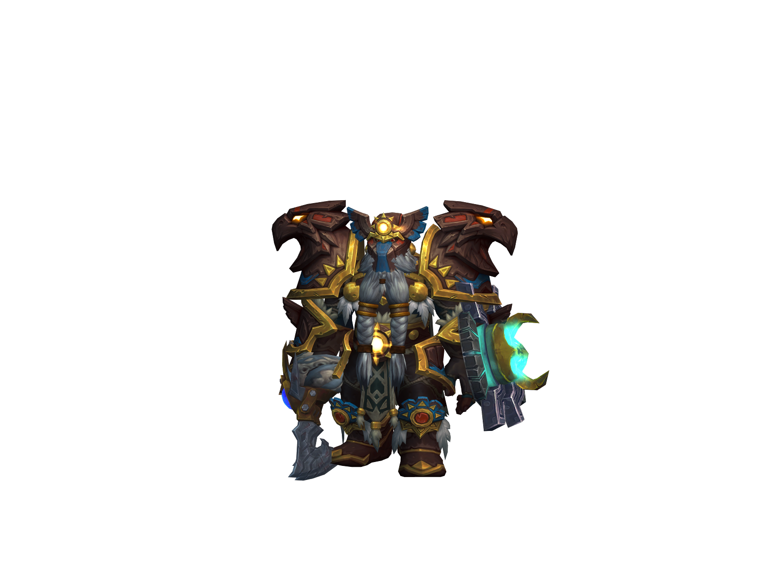 Stormcast 3D character render