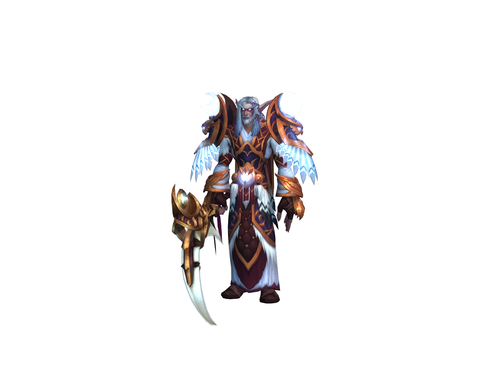 Silvarius 3D character render