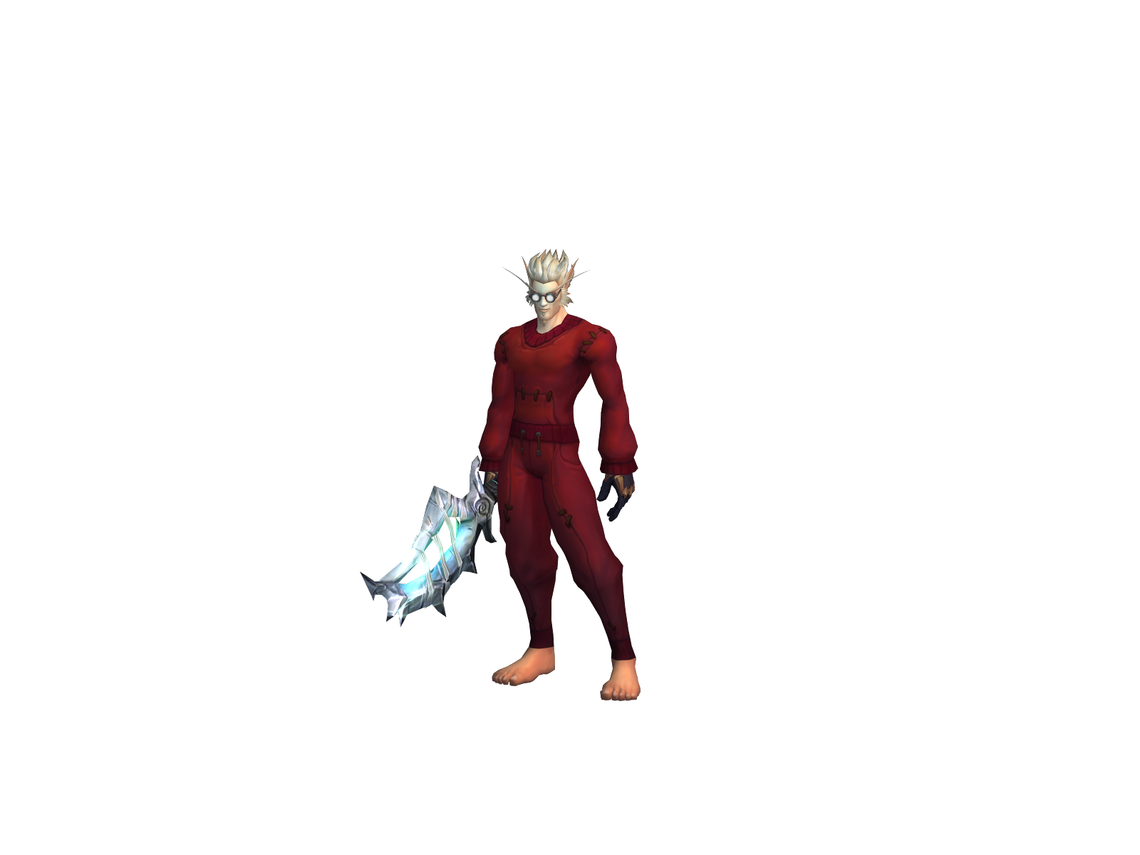 Drahcir 3D character render