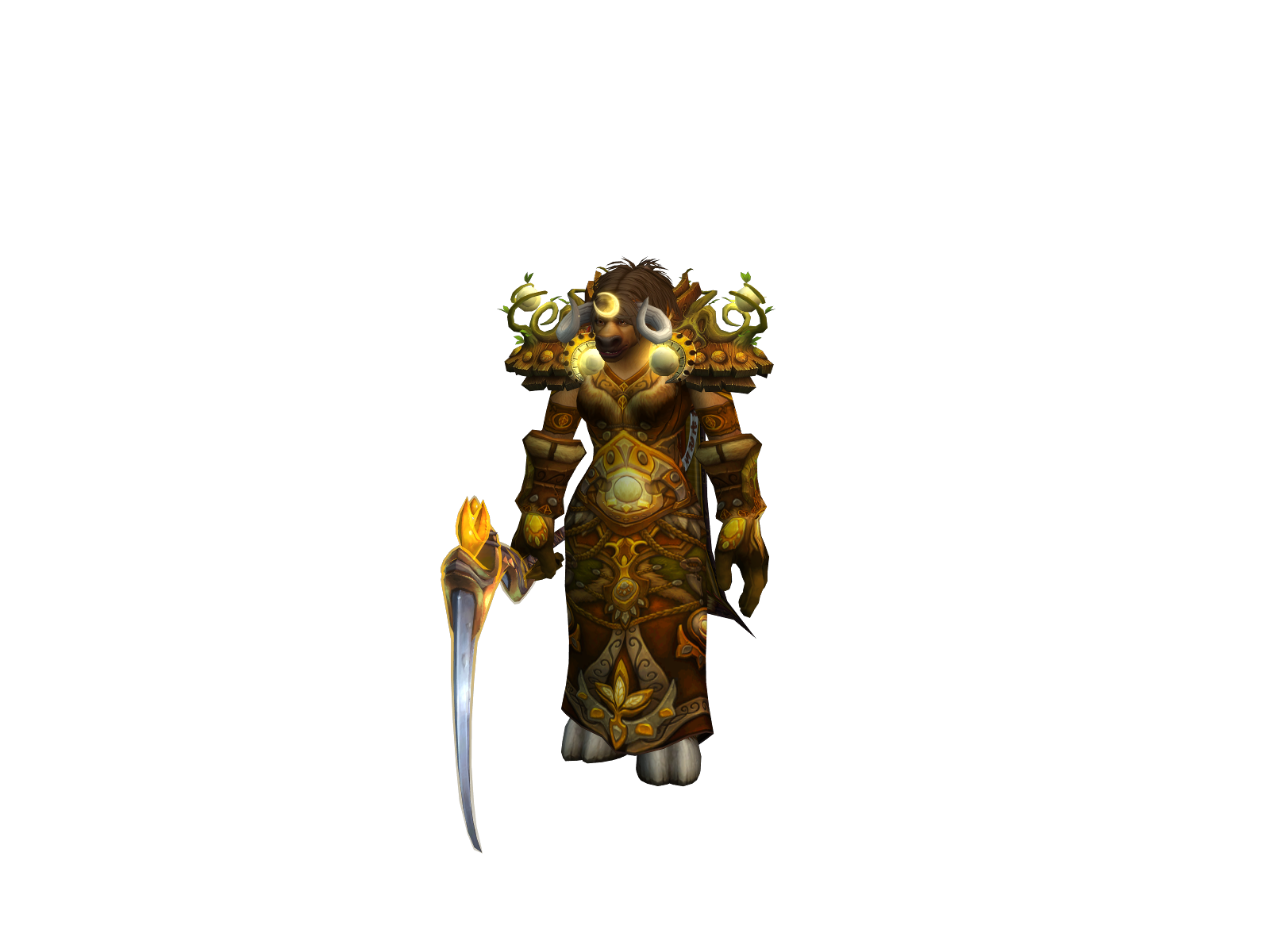 Feraldruidor 3D character render