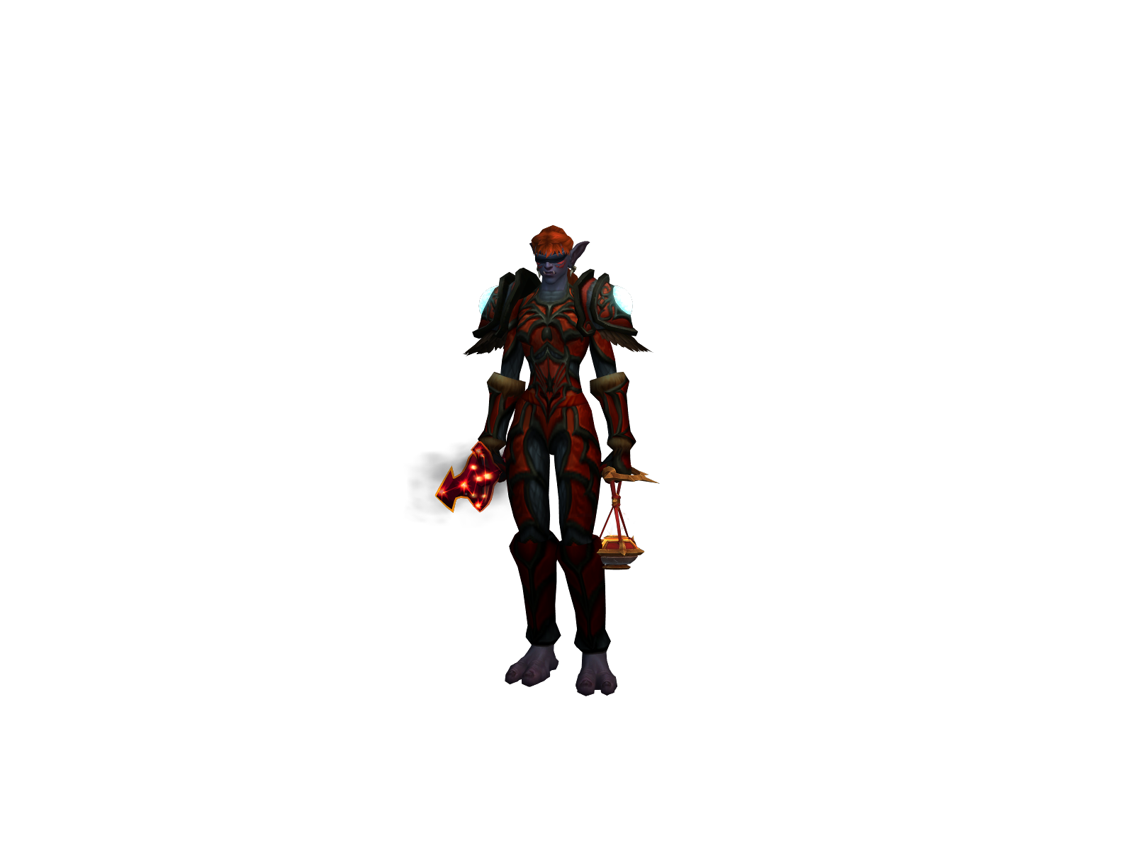 Gúen 3D character render