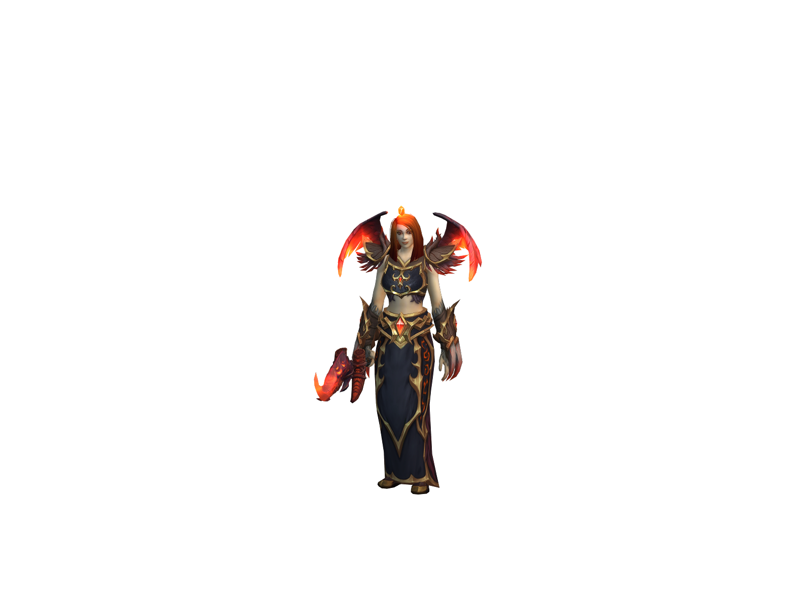 Zhappira 3D character render