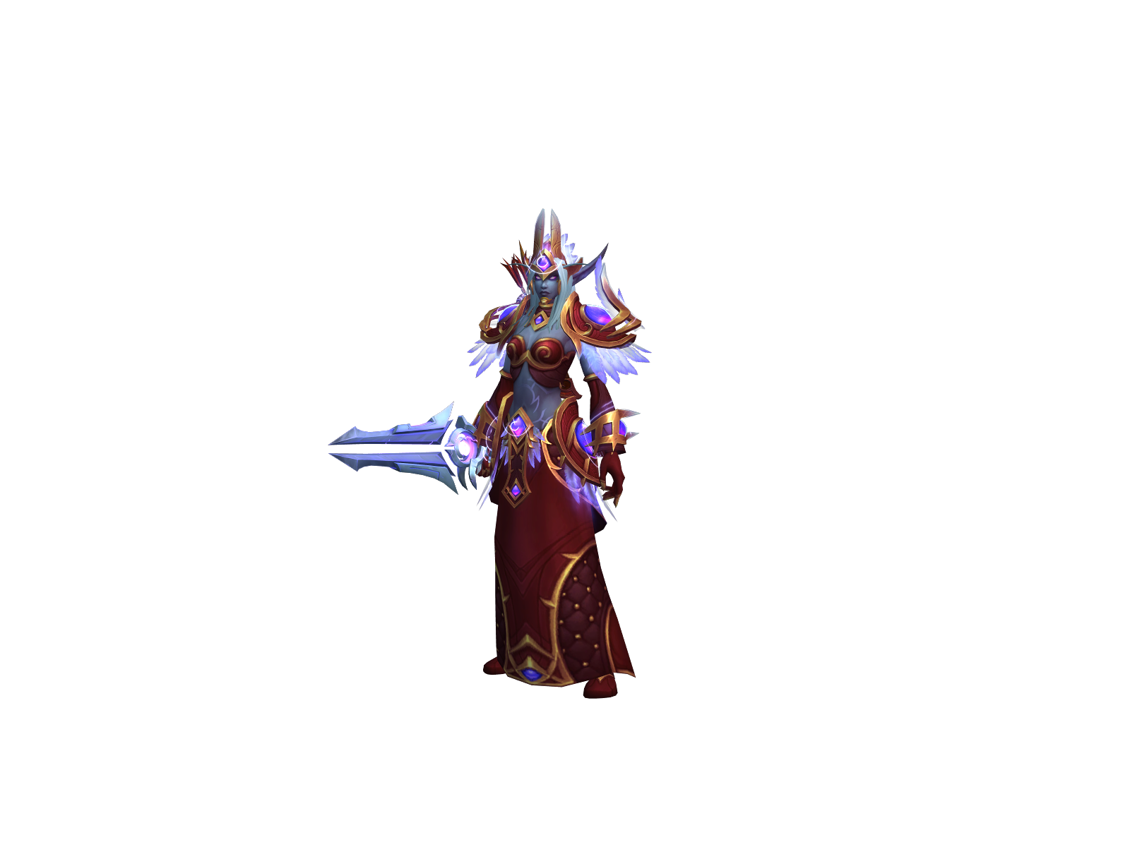 Frague 3D character render