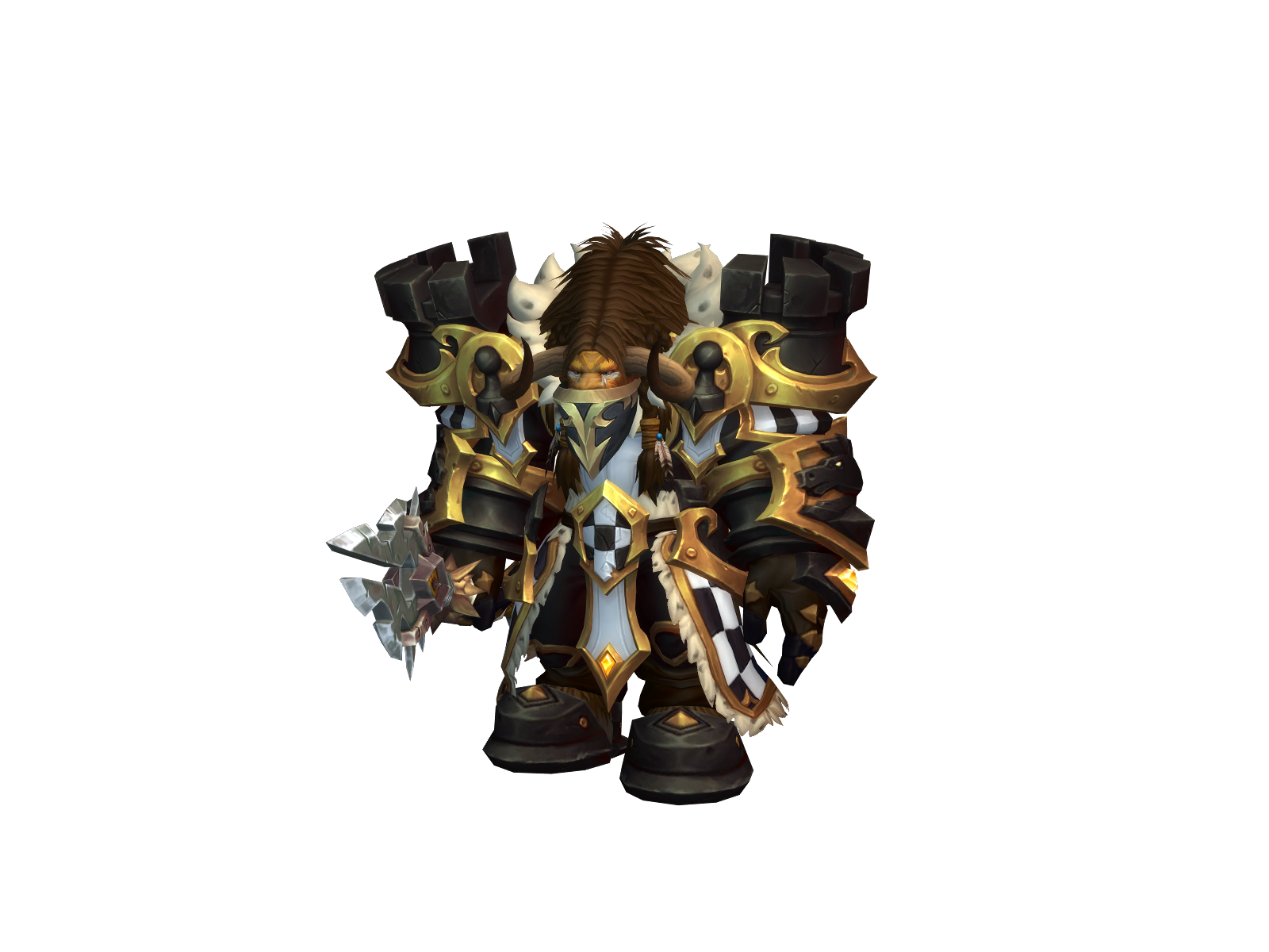 Caxique 3D character render