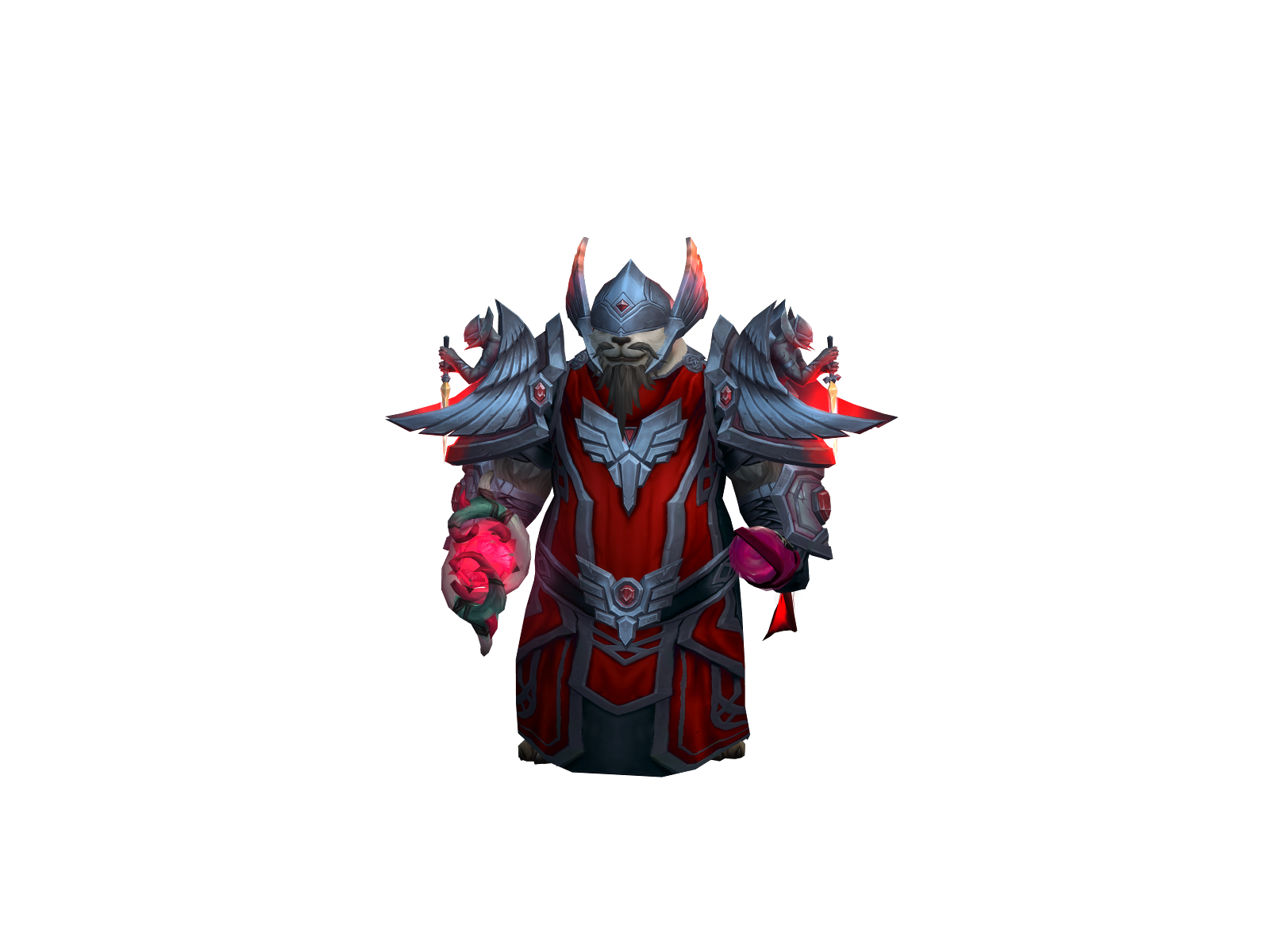 Sacerdotë 3D character render