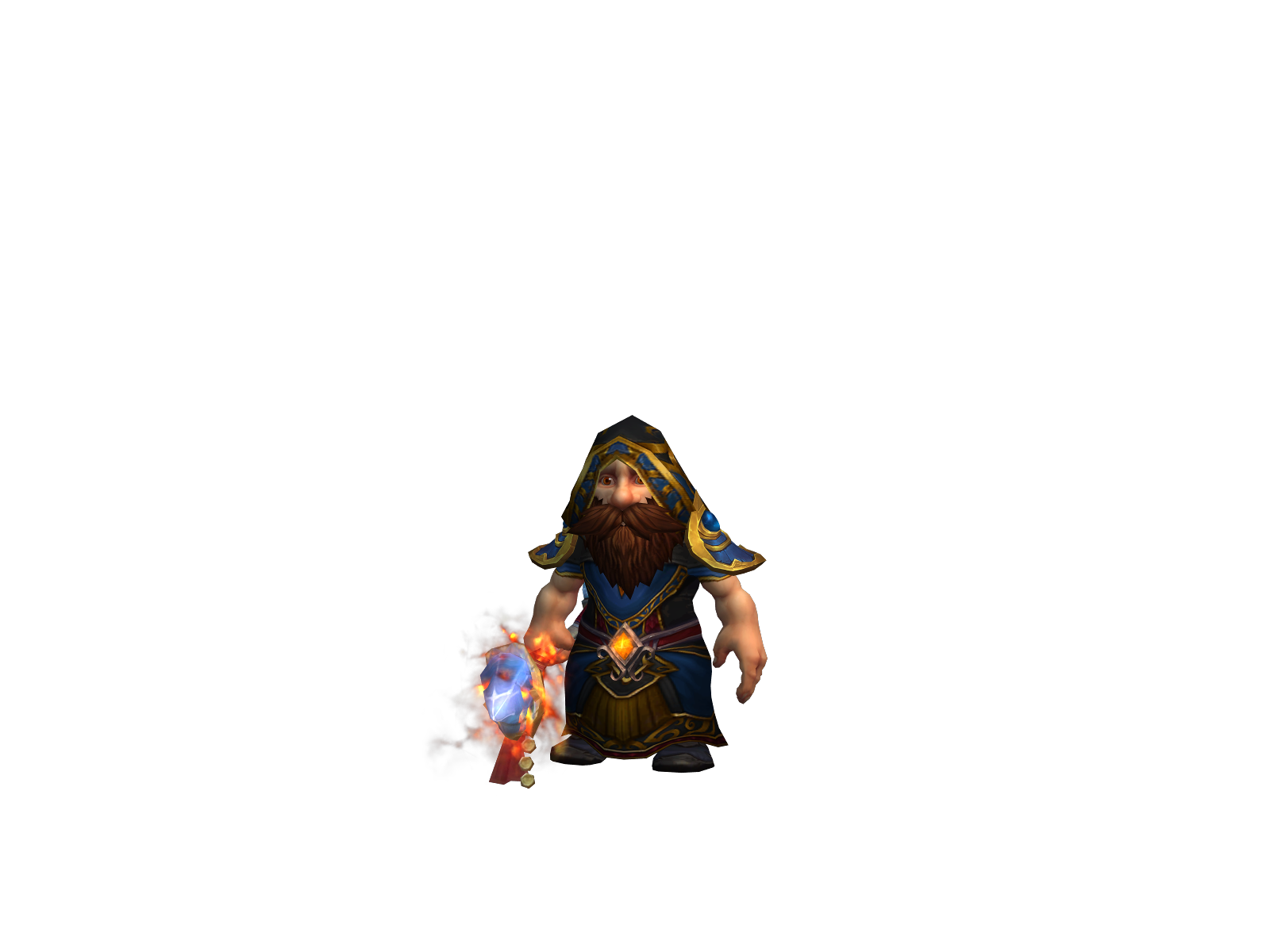 Qipá 3D character render