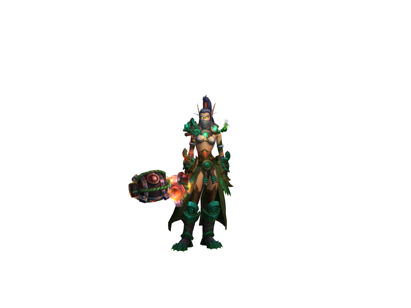 Shanniel 3D character render