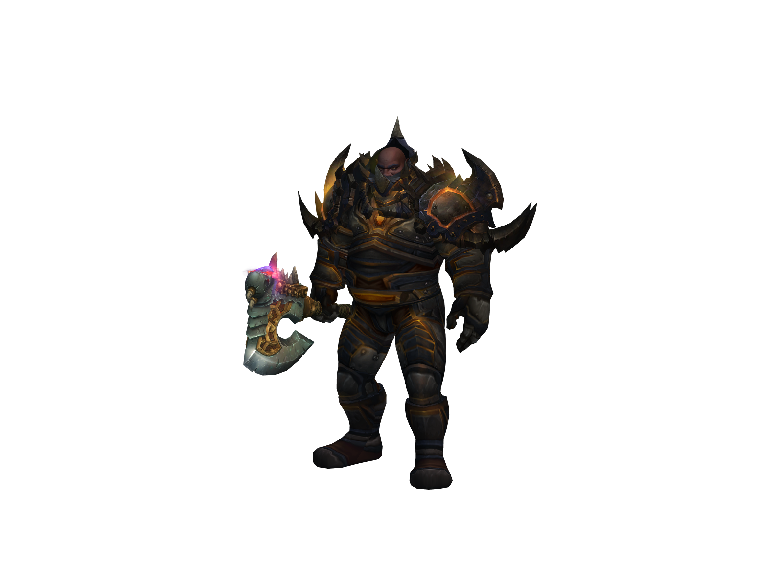 Biggië 3D character render