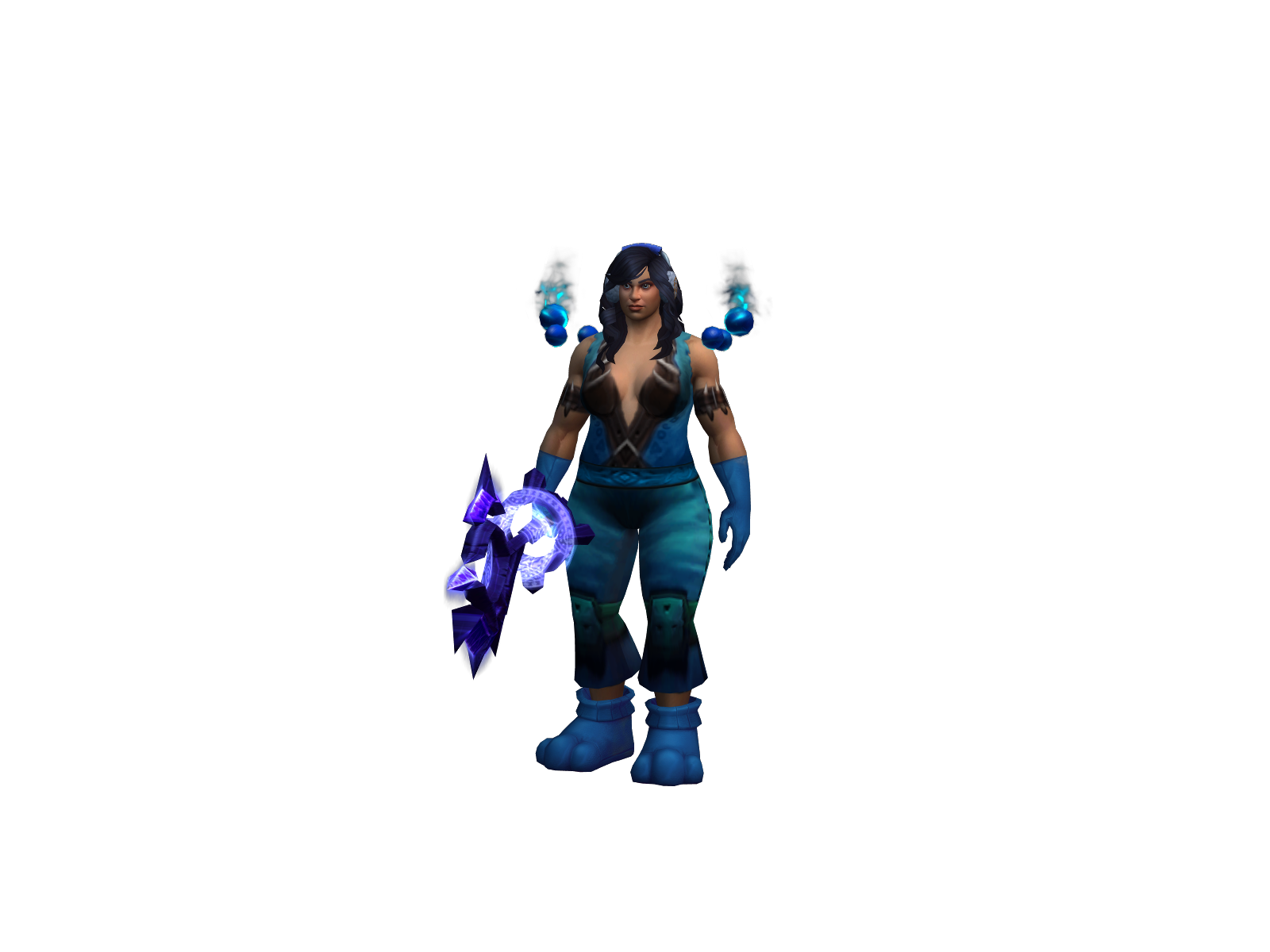 Cindyspel 3D character render