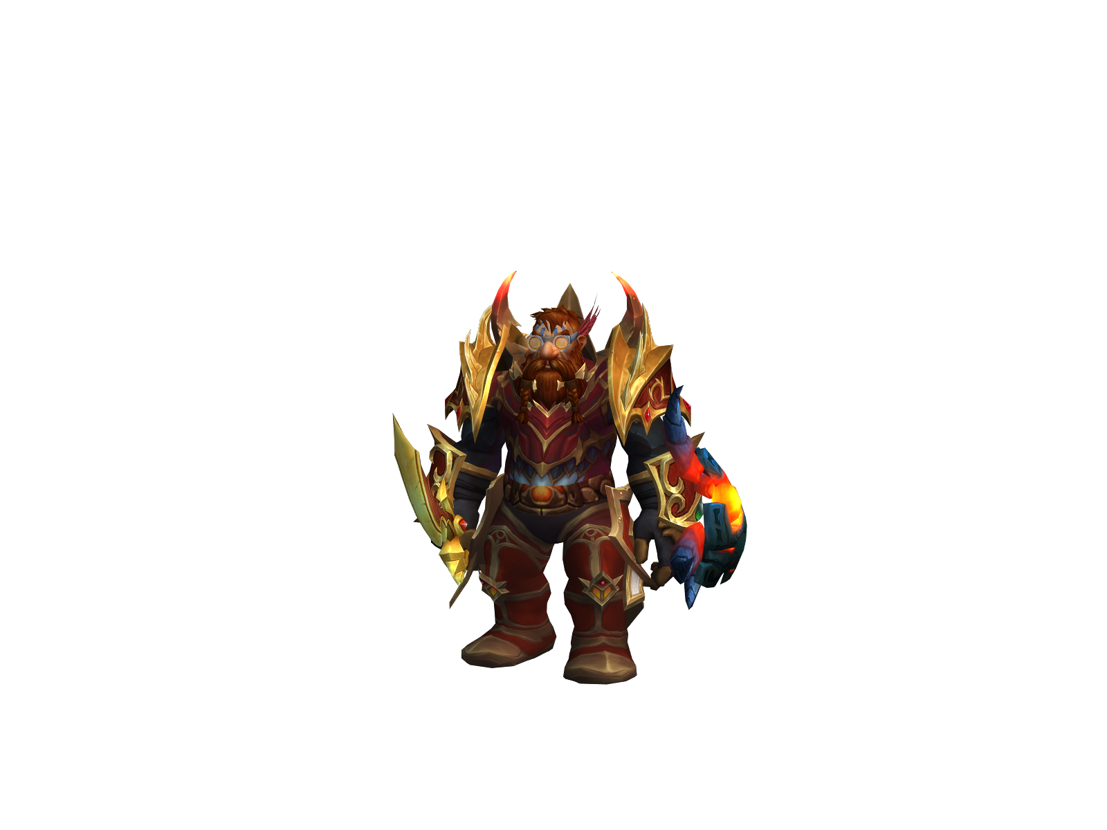 Soytupapá 3D character render