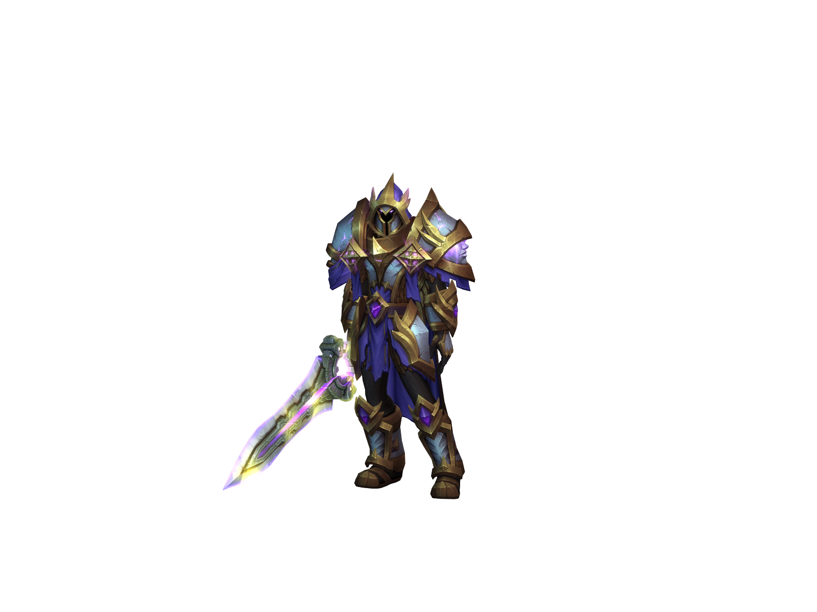 Haldr 3D character render