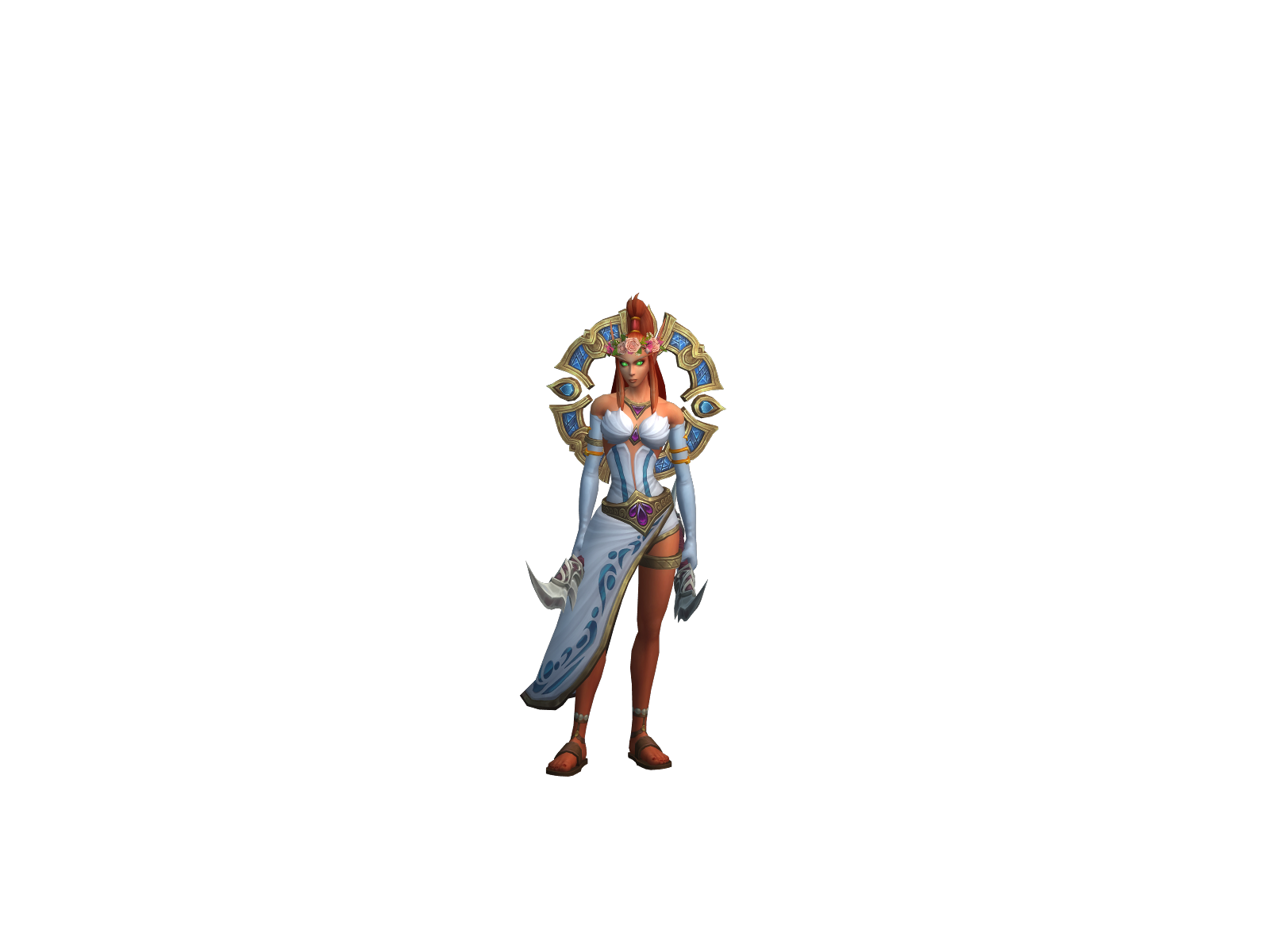 Asharien 3D character render