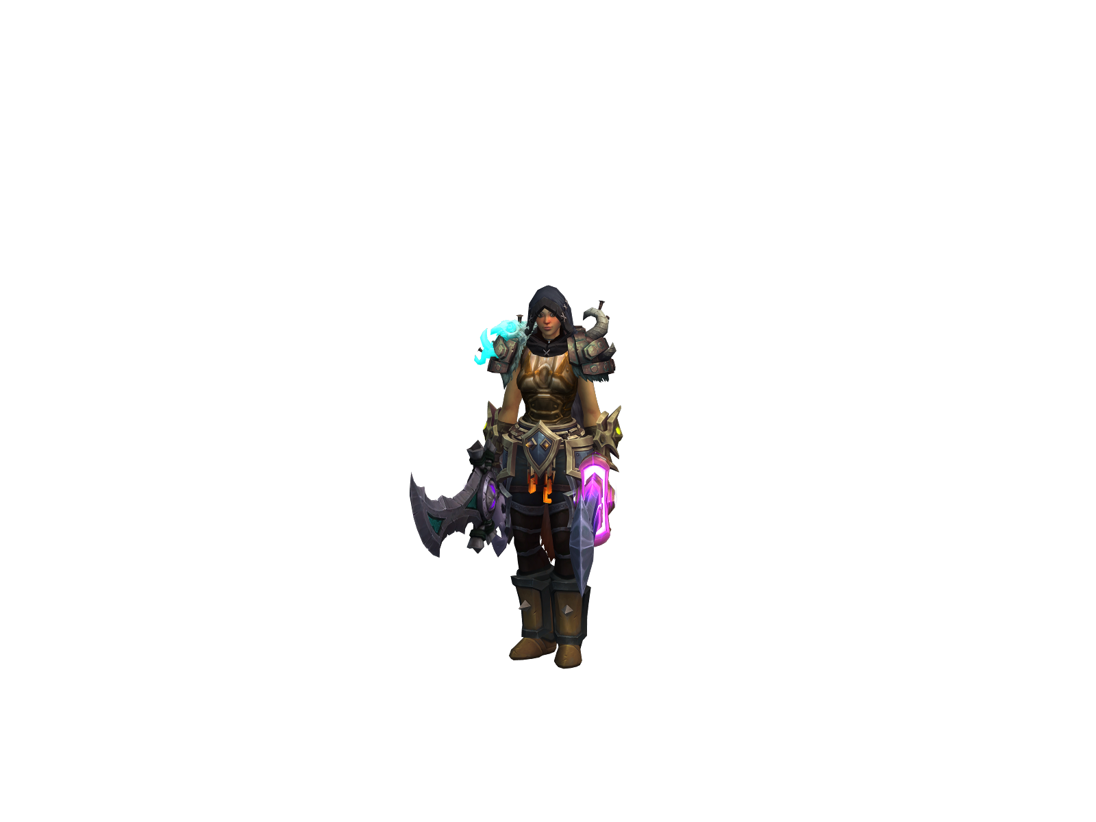 Agnaar 3D character render
