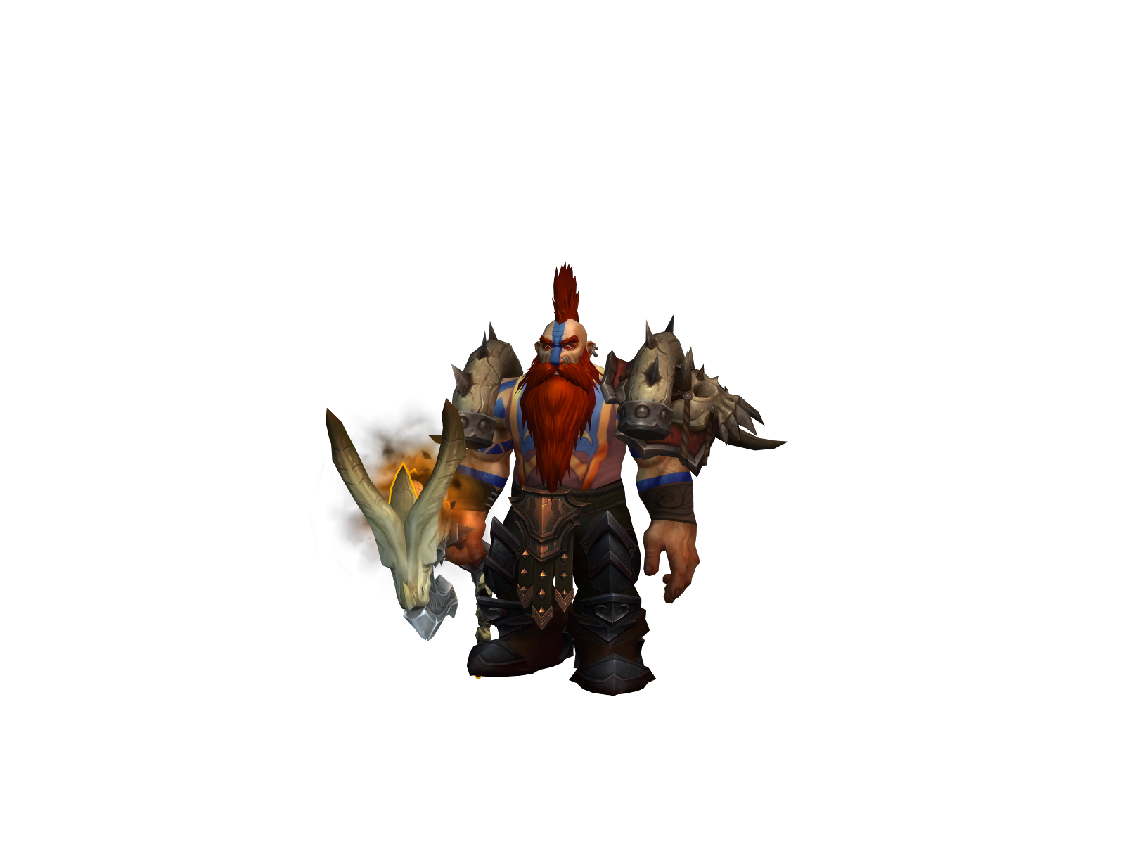 Fenrïk 3D character render