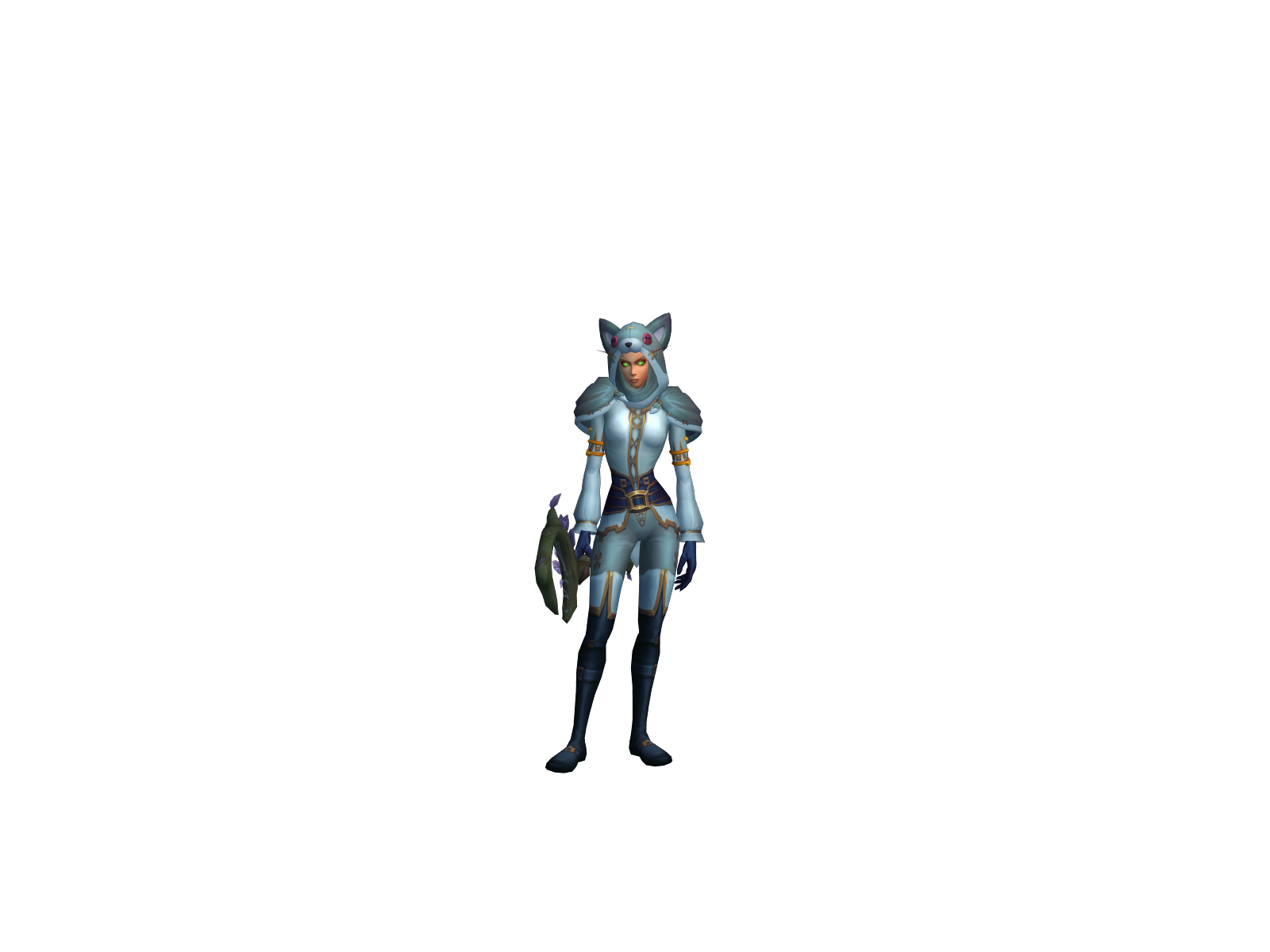 Miochan 3D character render
