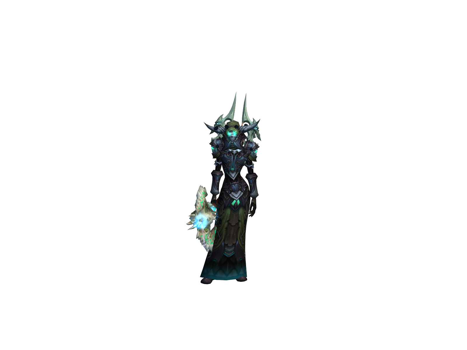 Necrosmoke 3D character render