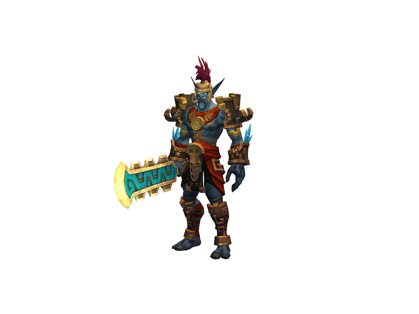 Rohkgar 3D character render