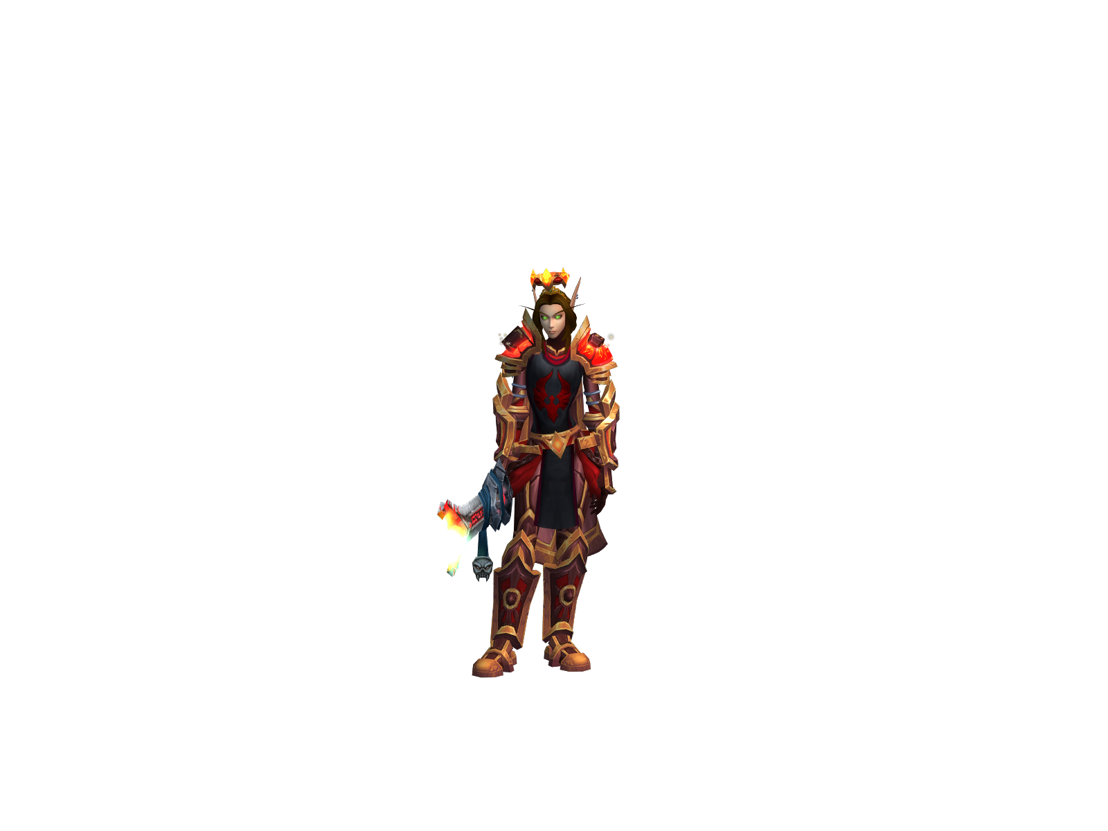 Fractale 3D character render