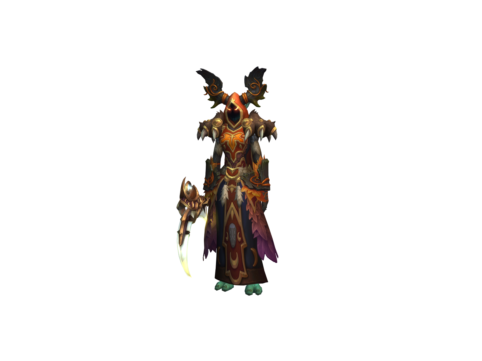 Tuverculos 3D character render