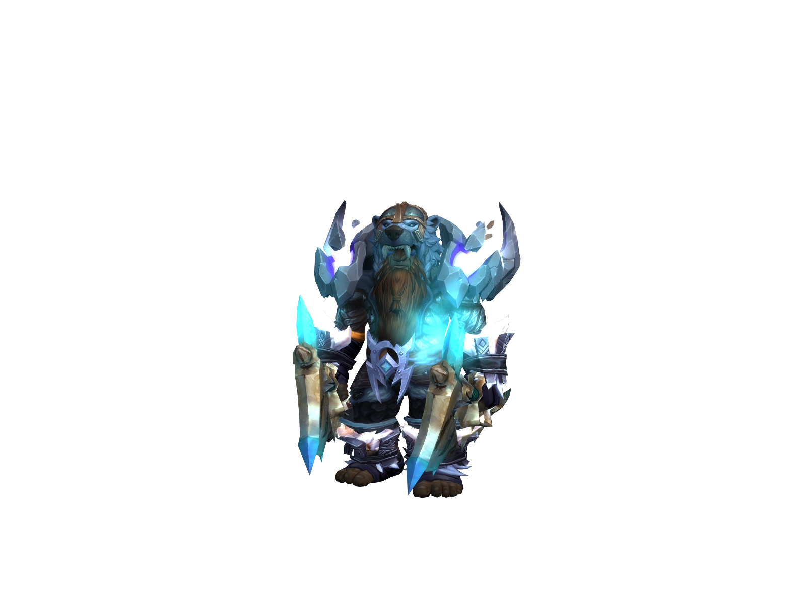Elharm 3D character render