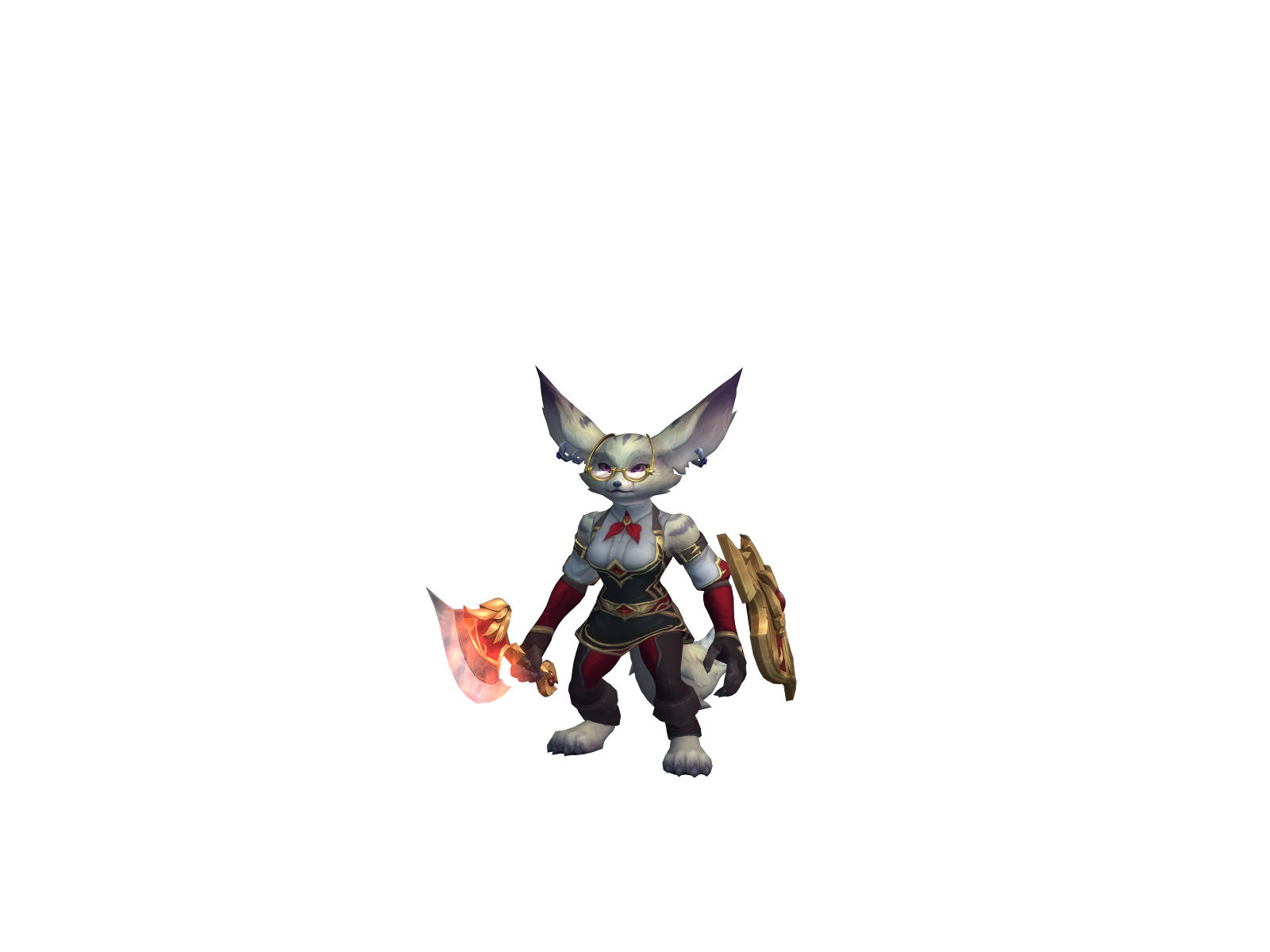 Racunchaman 3D character render