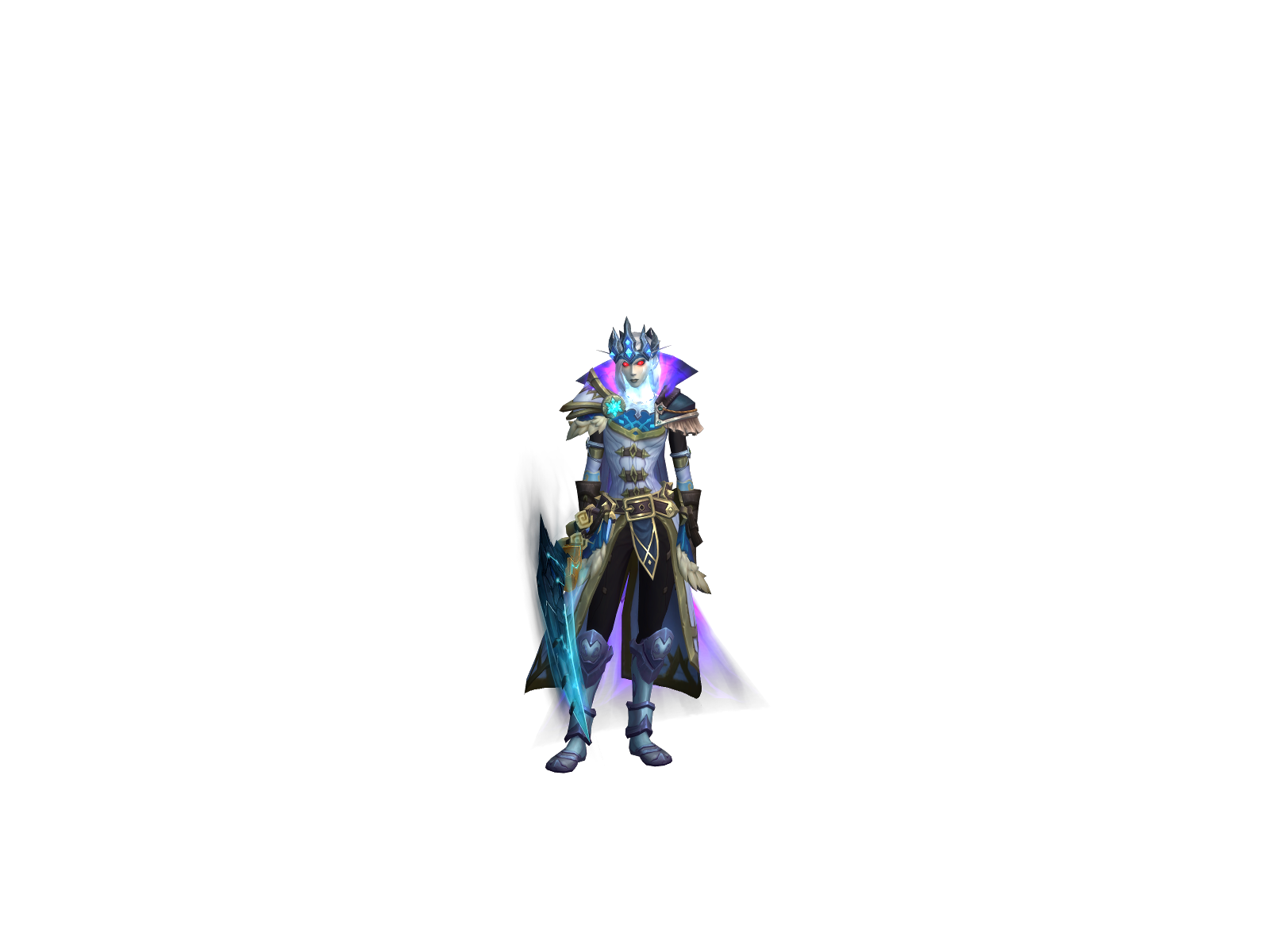 Frostbiten 3D character render