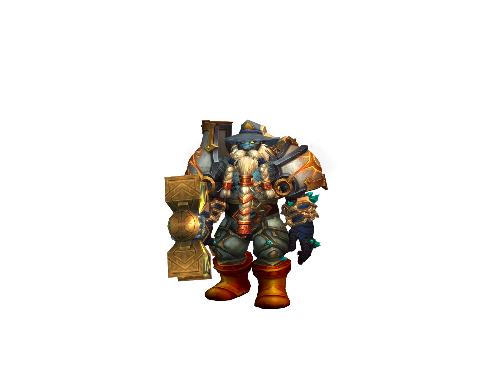 Zaf 3D character render