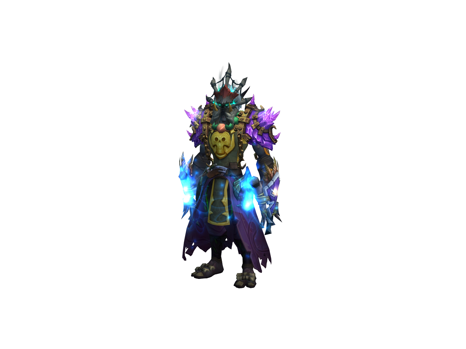 Gaúss 3D character render