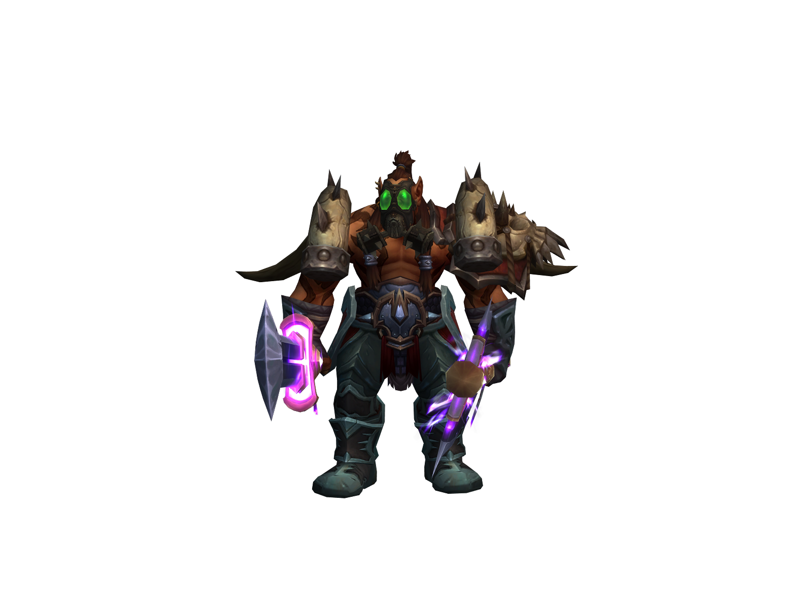Graknir 3D character render