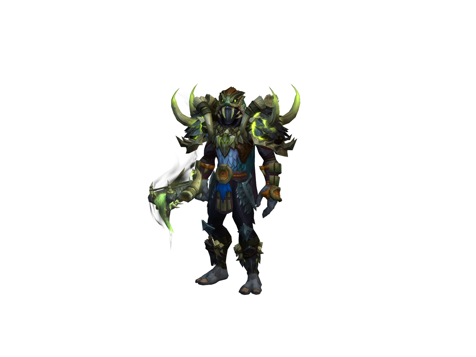Destiom 3D character render