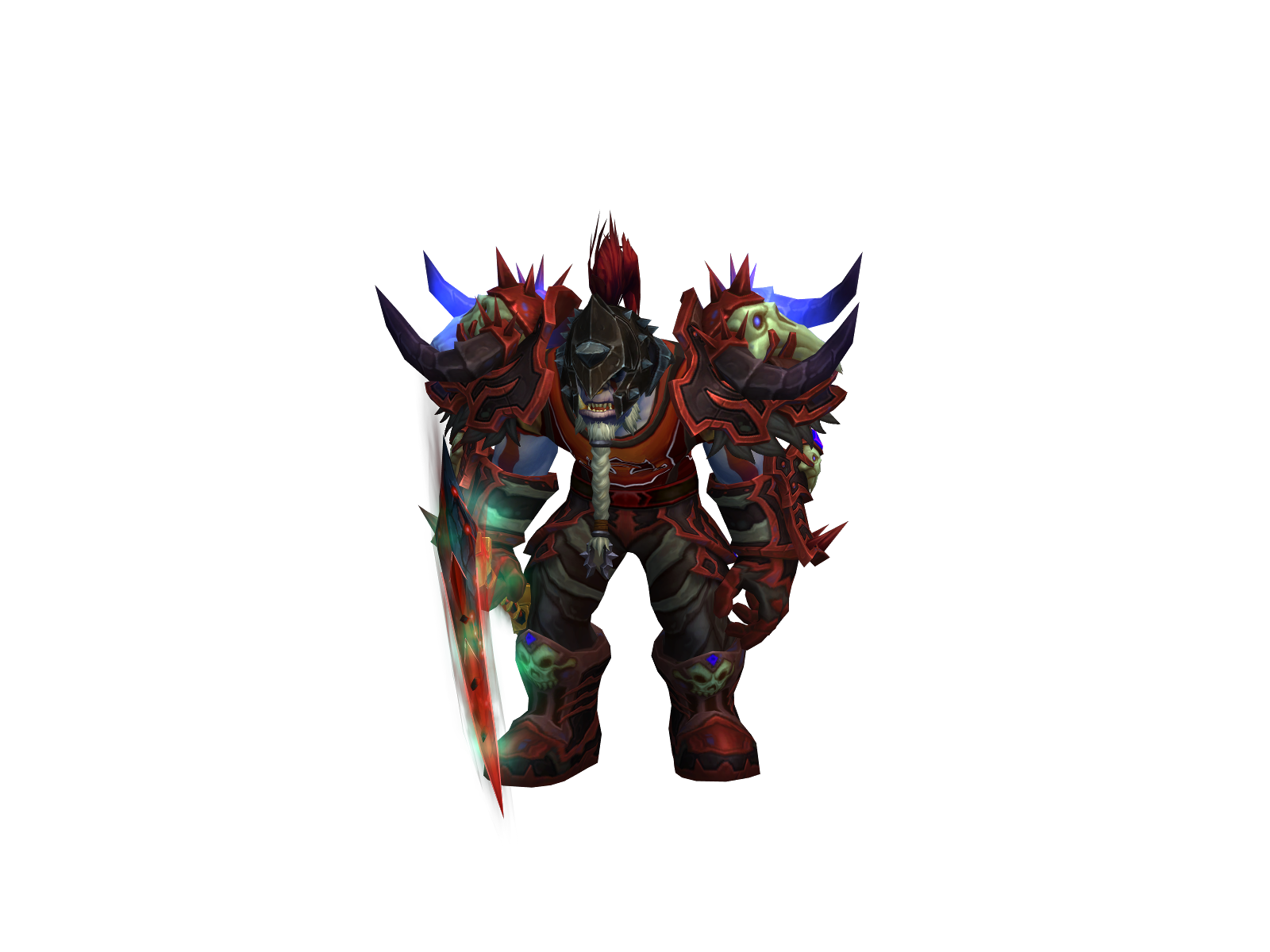 Garouky 3D character render