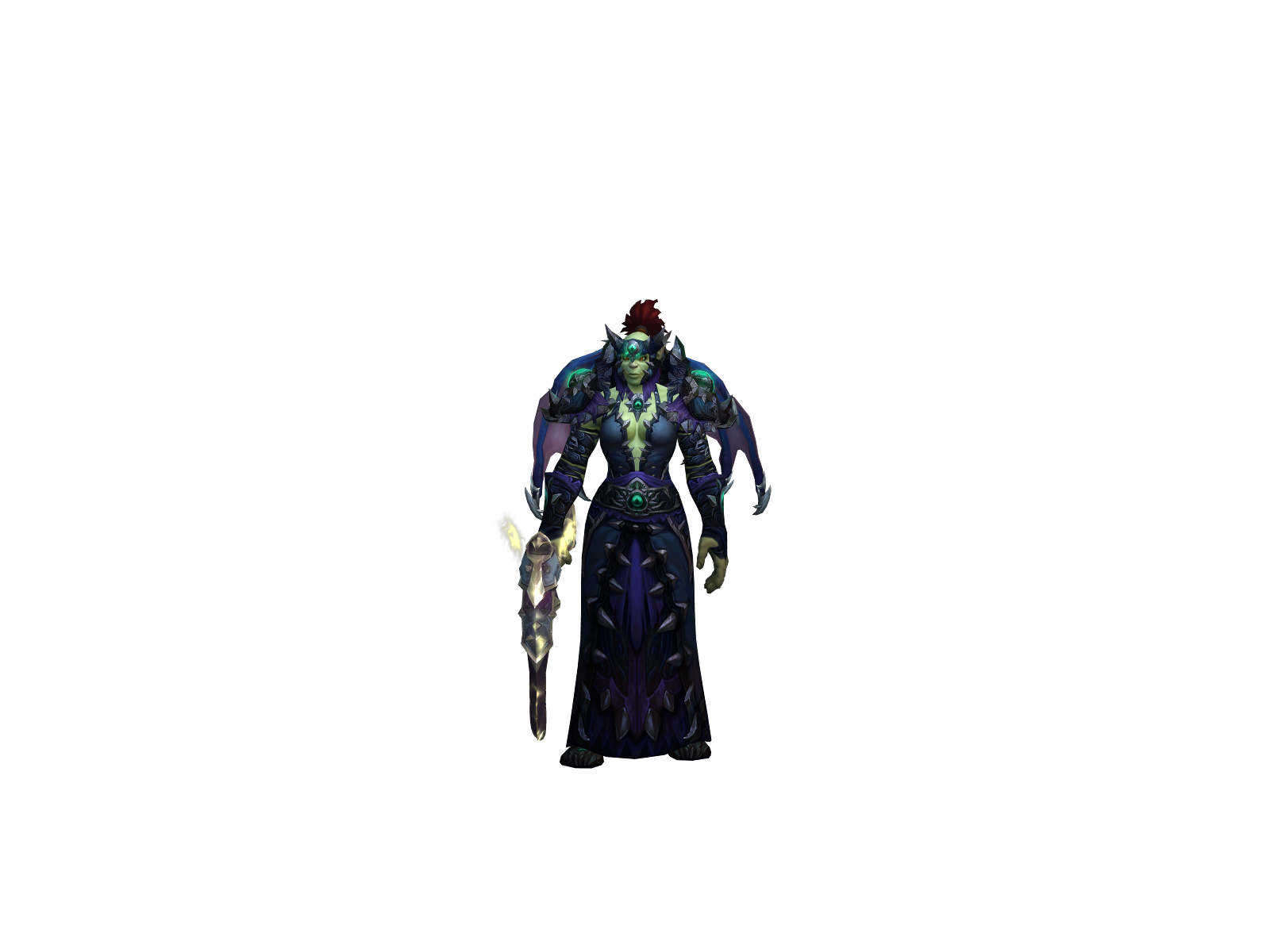 Micena 3D character render