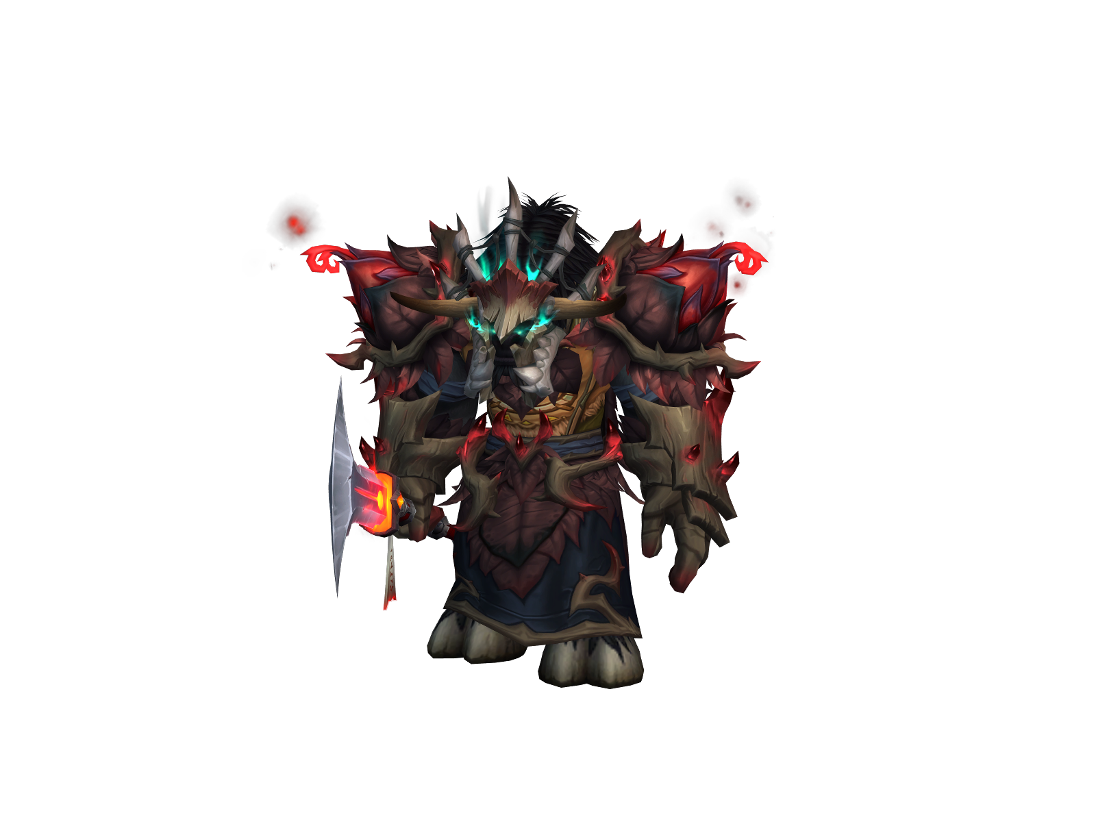 Blackhoorn 3D character render