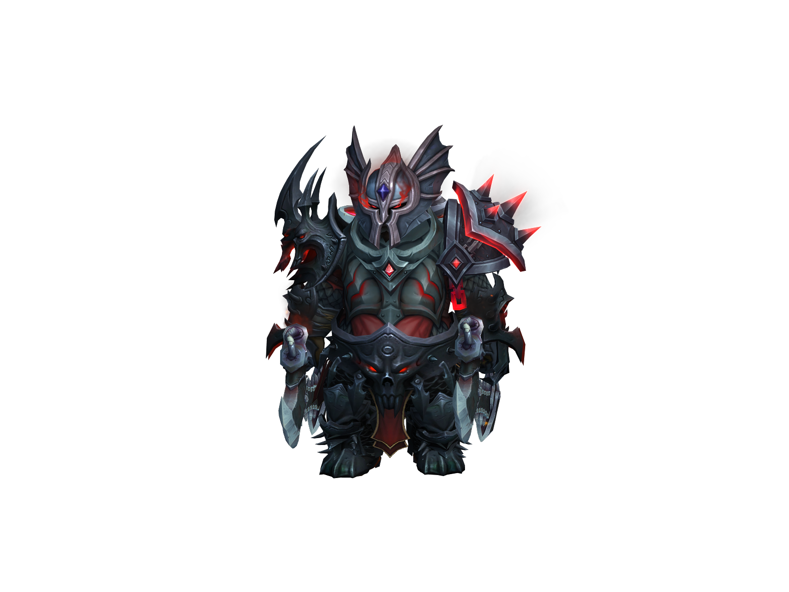 Africrack 3D character render