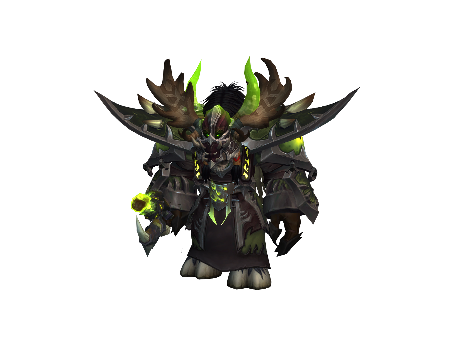 Maulloc 3D character render
