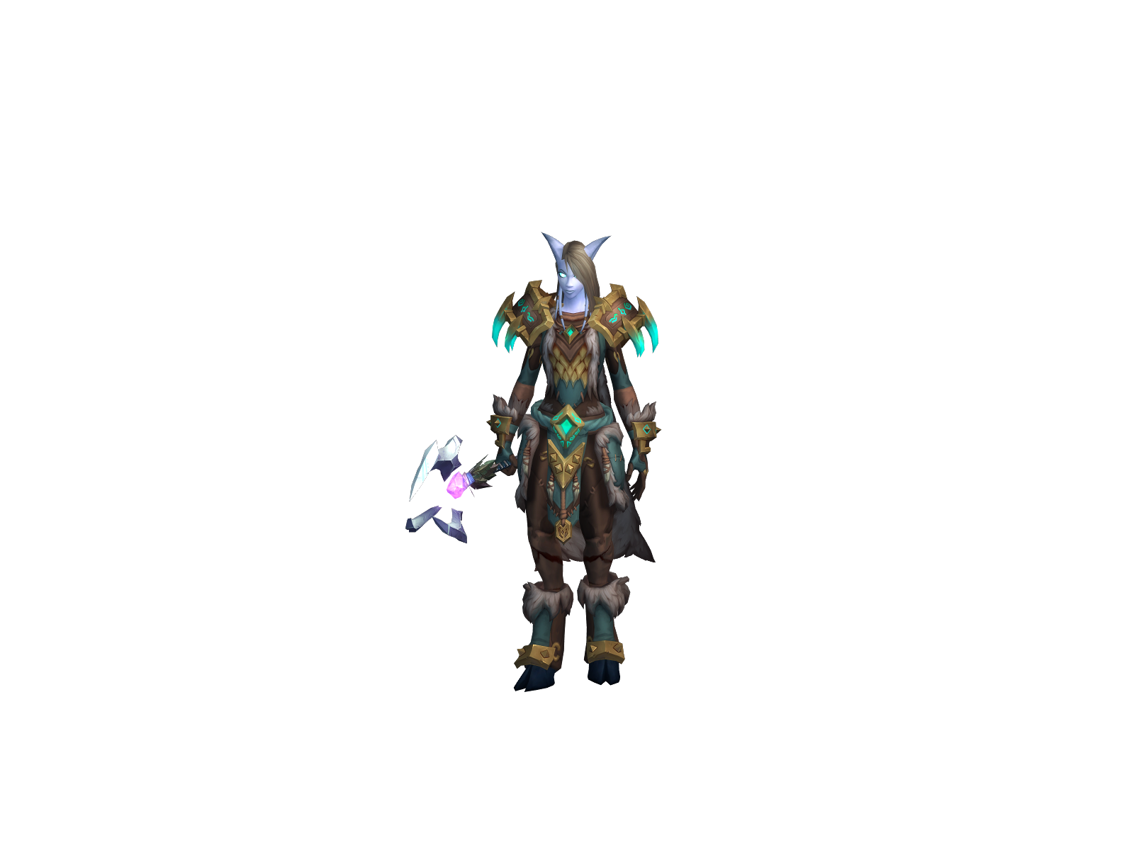 Nyzero 3D character render
